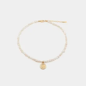 Shoreline Pearl Choker - Gold