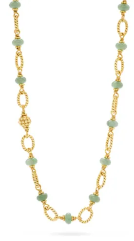 Berry & Bead Chain- Meadow Jade