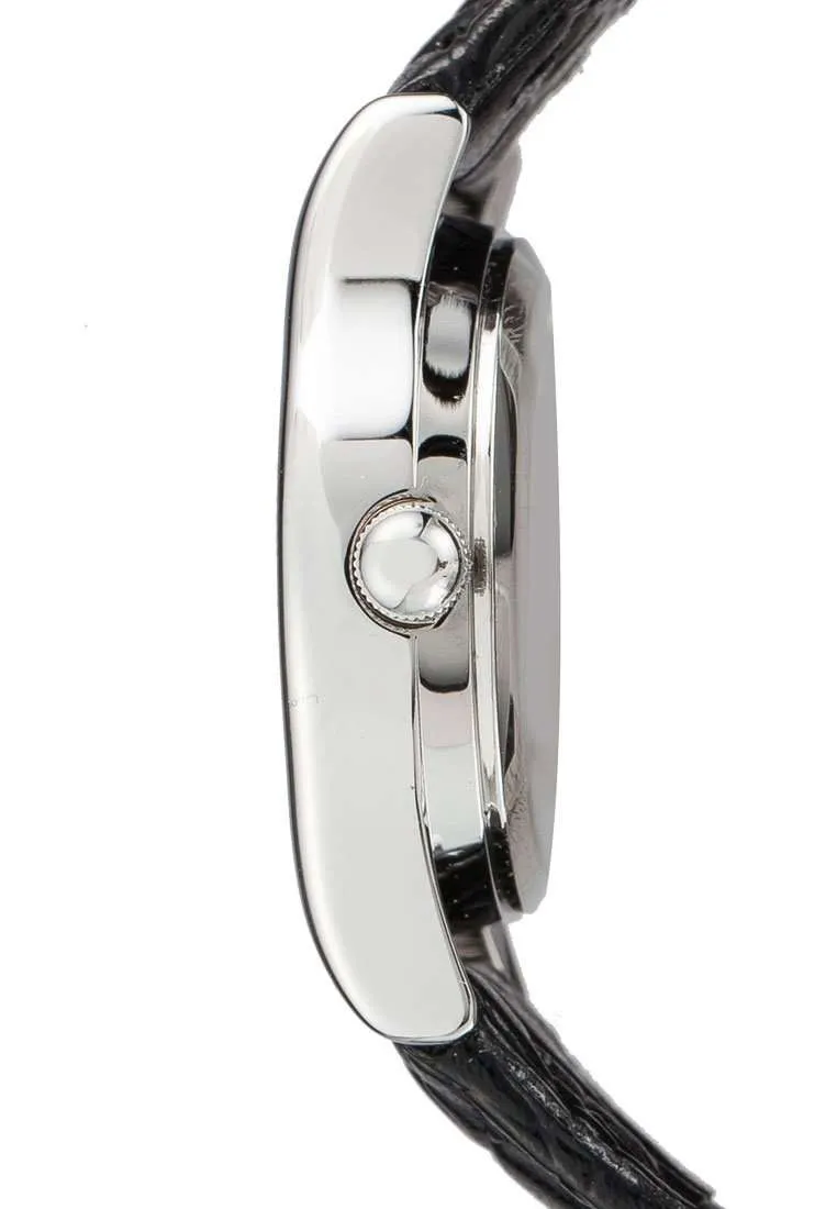 Casio LTP-1094E-1ARDF Black Leather Strap Watch for Women