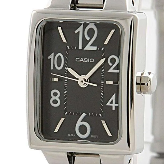 Casio LTP-1294D-1ADF Silver Stainless Steel Strap Watch for Women