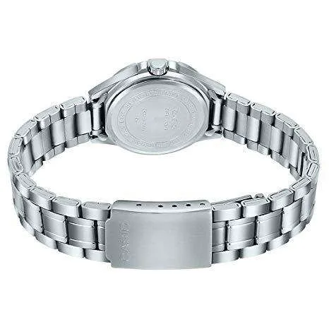 Casio LTP-1308D-2AVDF Silver Stainless Steel Strap Watch for Women