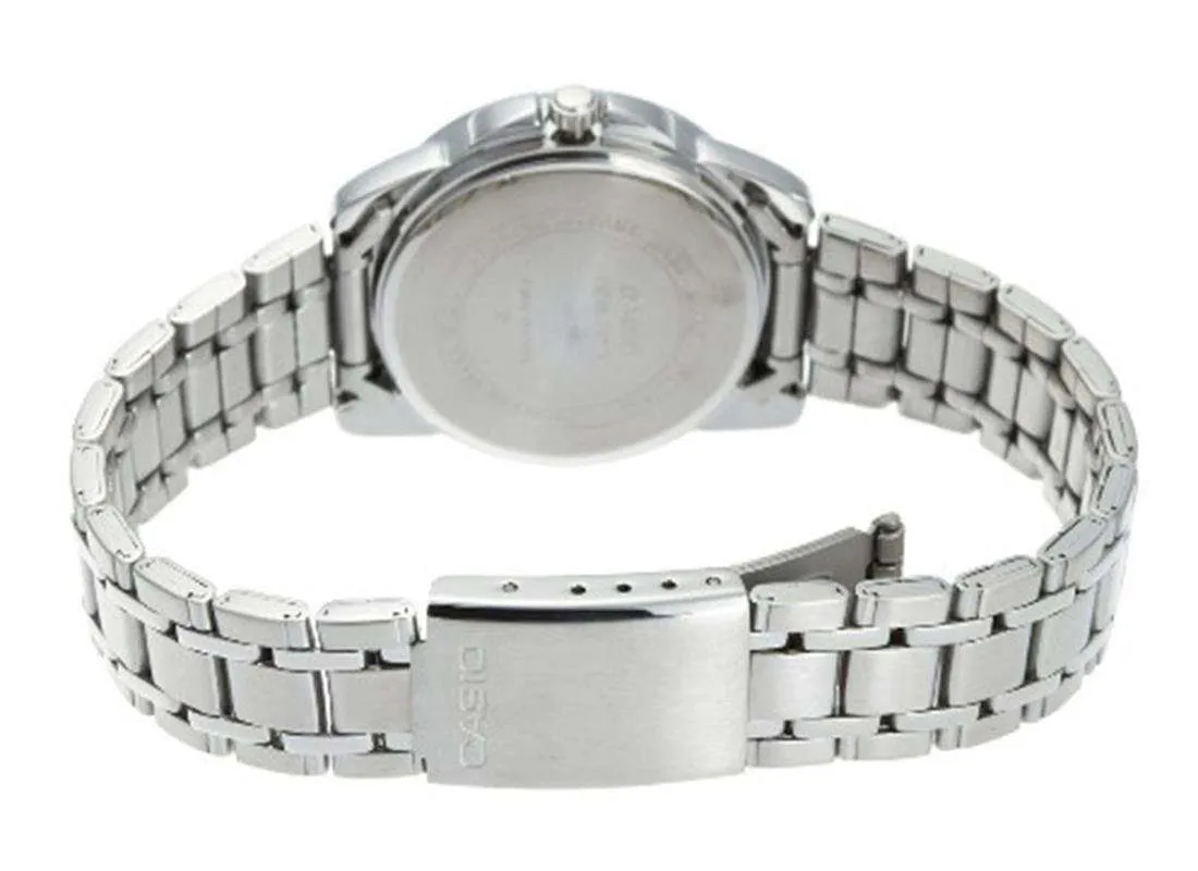 Casio LTP-1314D-5AVDF Silver Stainless Steel Strap Watch for Women