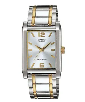 Casio MTP-1235SG-7ADF Two Tone Stainless Steel Strap Watch for Men