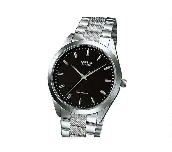 Casio MTP-1274D-1ADF Silver Stainless Steel Strap Watch for Men