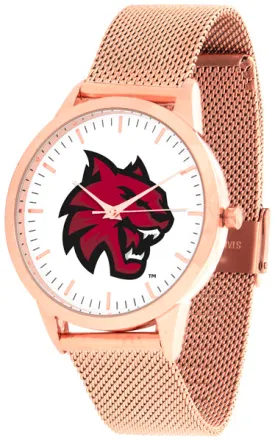 Central Washington Statement Mesh Band Unisex Watch - Rose