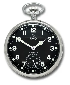 CWC MECHANICAL POCKET WATCH