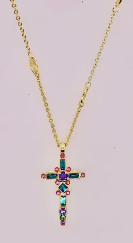 Dierdre Cross Pendant Necklace