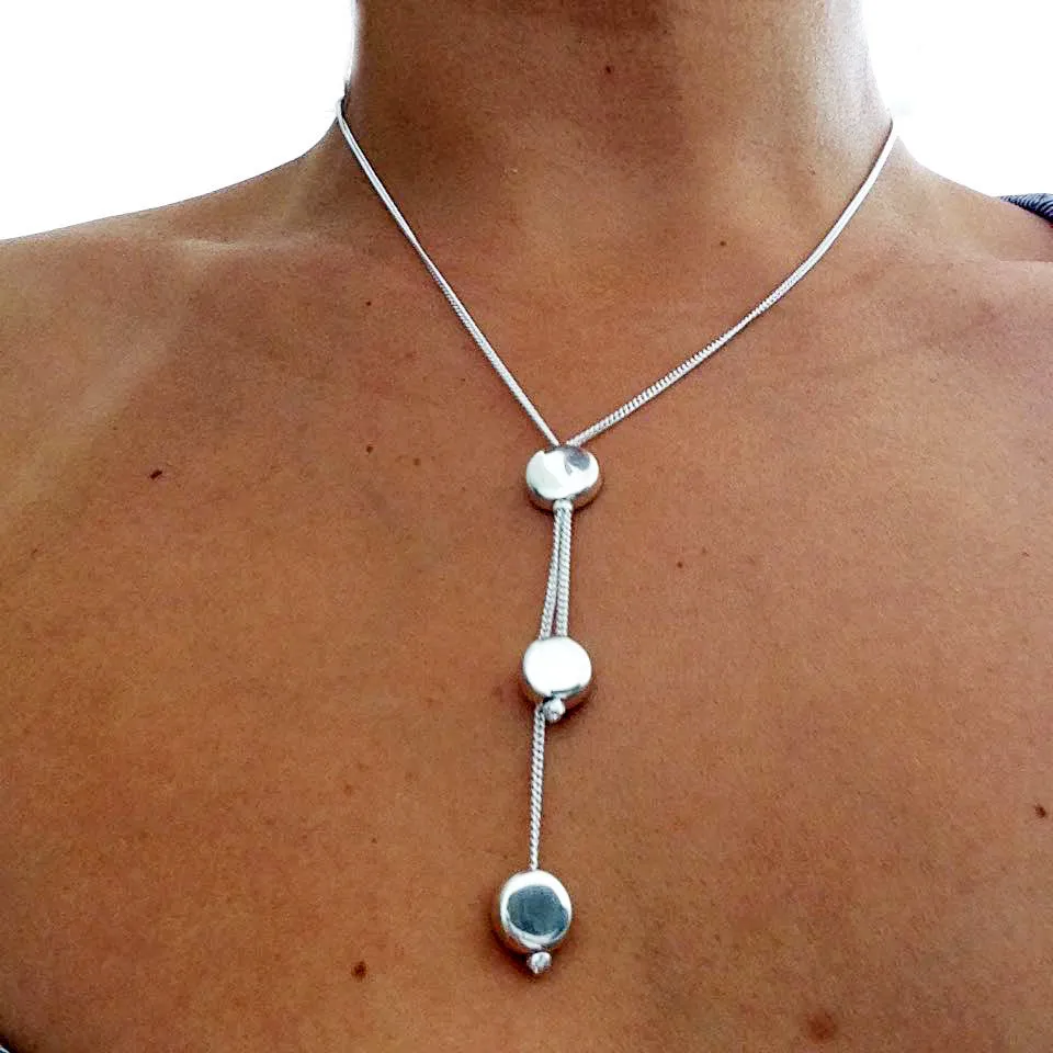 Disc Lariat Set