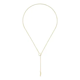 GC Link to Love 18ct Yellow Gold Lariat Necklace