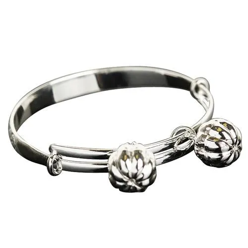 Hawaiian Jewelry Baby Kuuipo Bangle w/bell