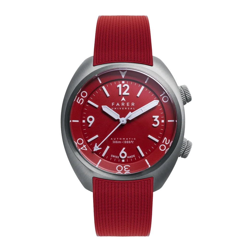 Hecla Carmine Red Titanium Series II