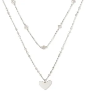 Kendra Scott Ari Heart Multi-Strand Necklace