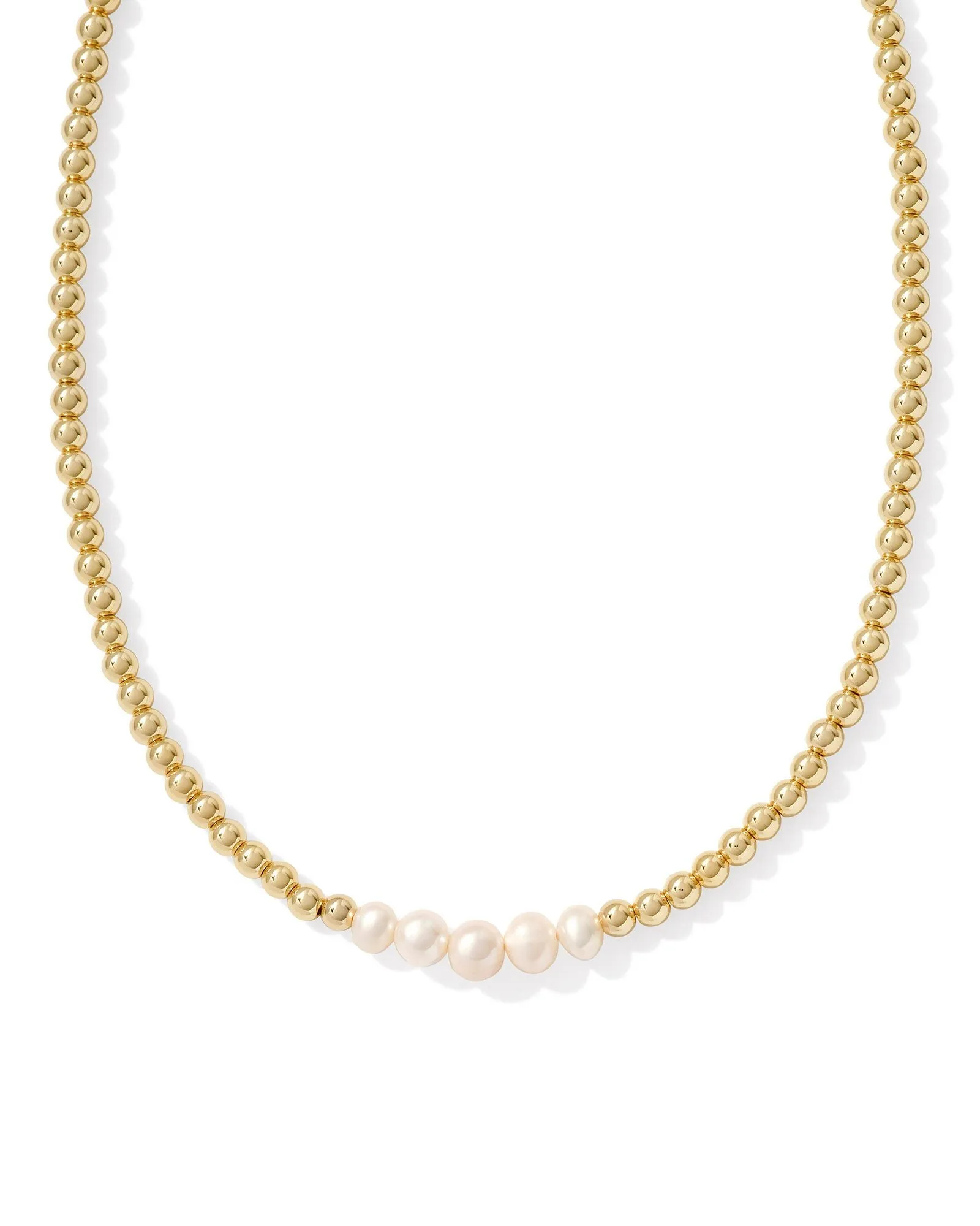 Kendra Scott Eve Beaded Pearl Strand Necklace