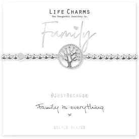 Life Charm Bracelets For Family Members - Assorted Designs