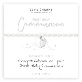 Life Charm First Holy Communion Bracelet