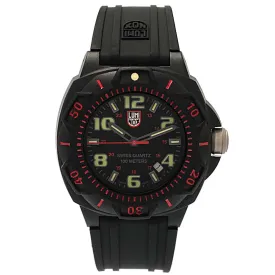 Luminox Sentry Quartz Black and Red Men's Watch