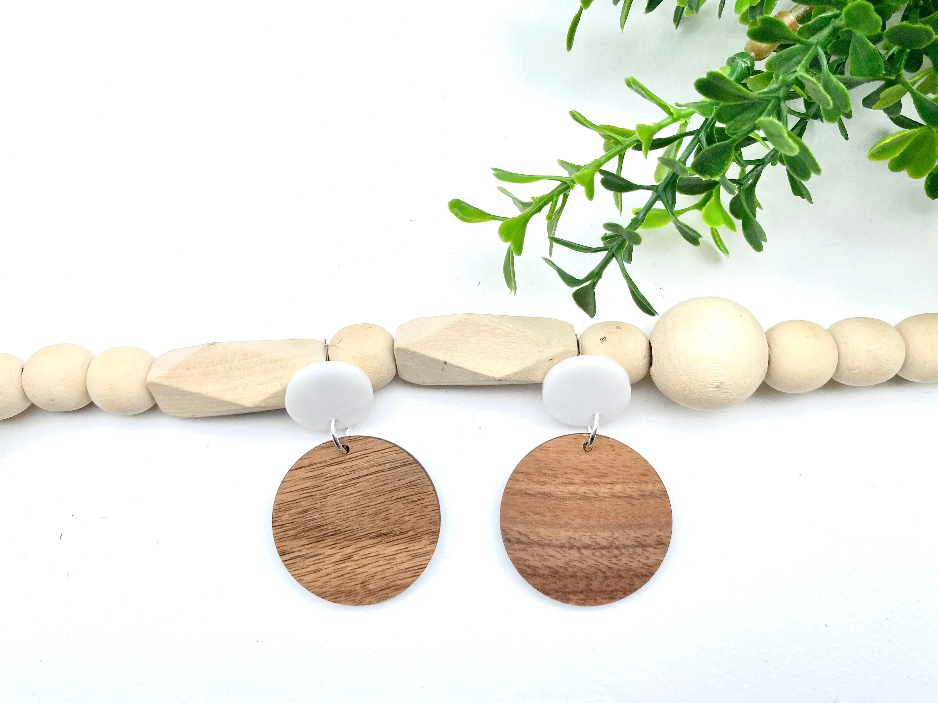 Minimalist Jewelry, Acrylic Earrings, Circle Jewelry, Casual Style, Boho, Teacher Appreciation Gift