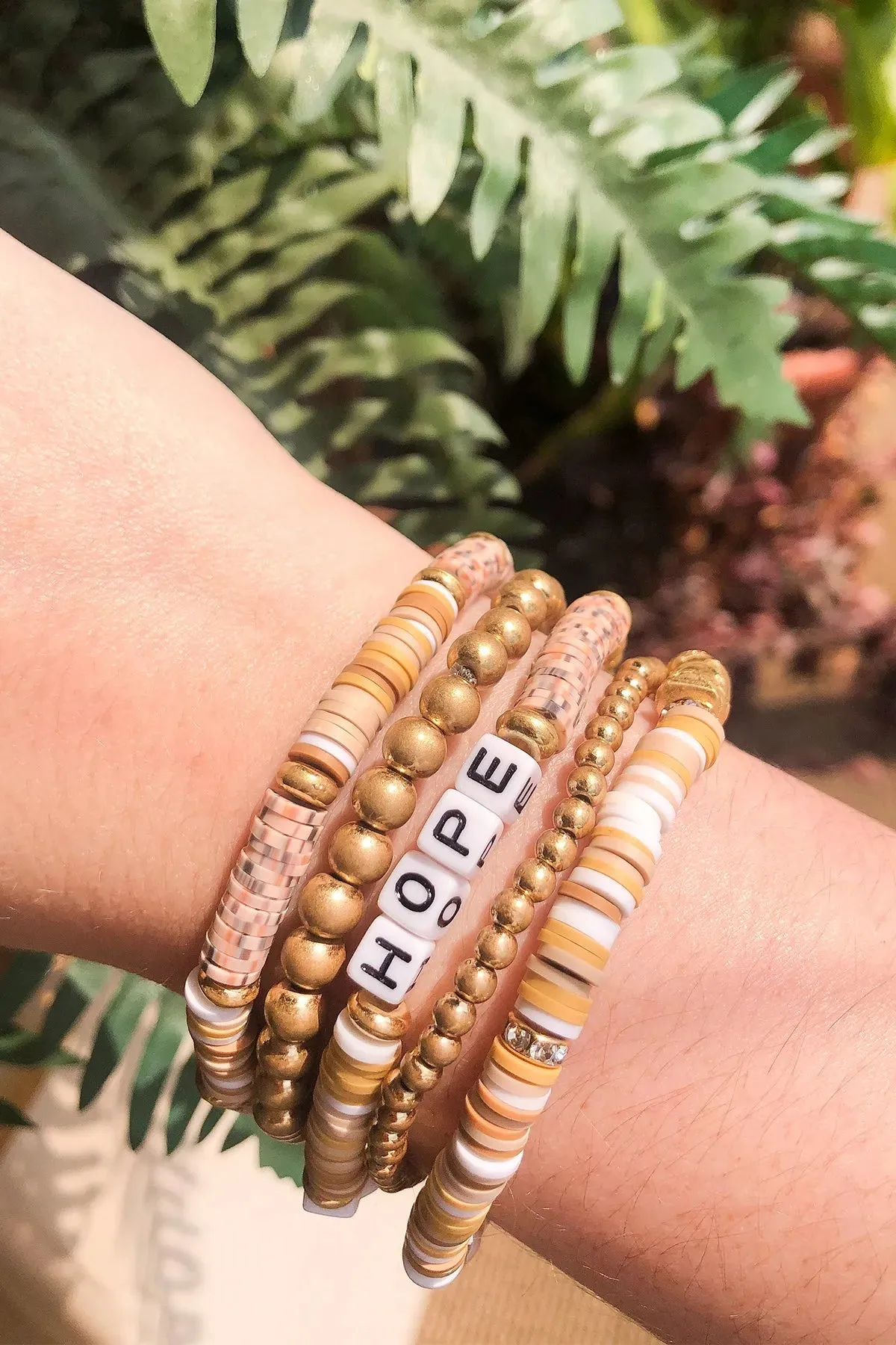 Positive Vibes Bracelet Set