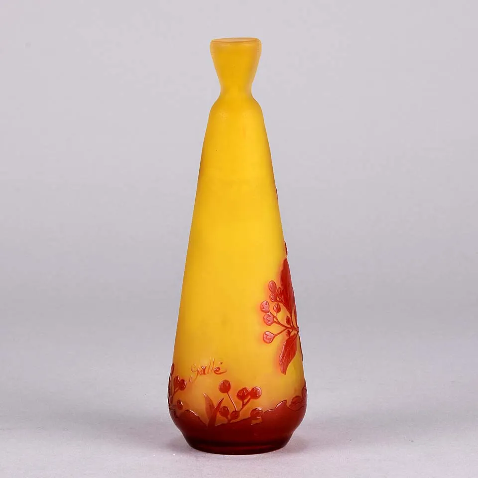 "Slender Vase" by Emile Galle