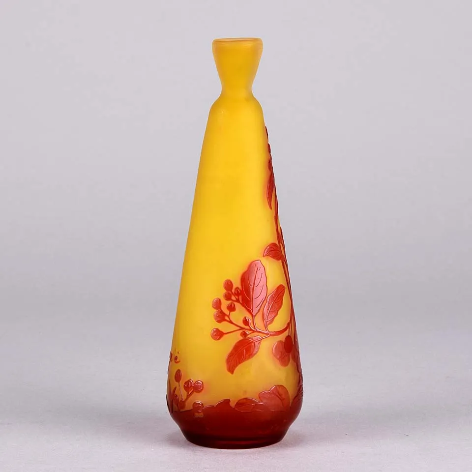 "Slender Vase" by Emile Galle