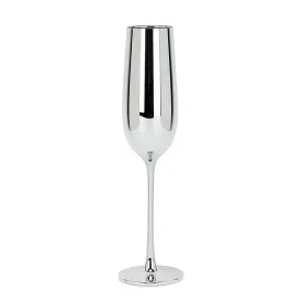 Slender Silver Champagne Flute