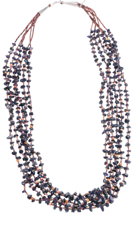 Tourmaline & Spiny Oyster Shell Necklace | Gabe Romero